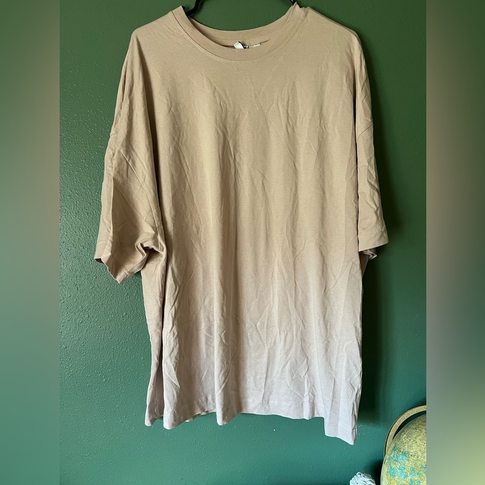 Beige t-shirt | H&M Divided | XL